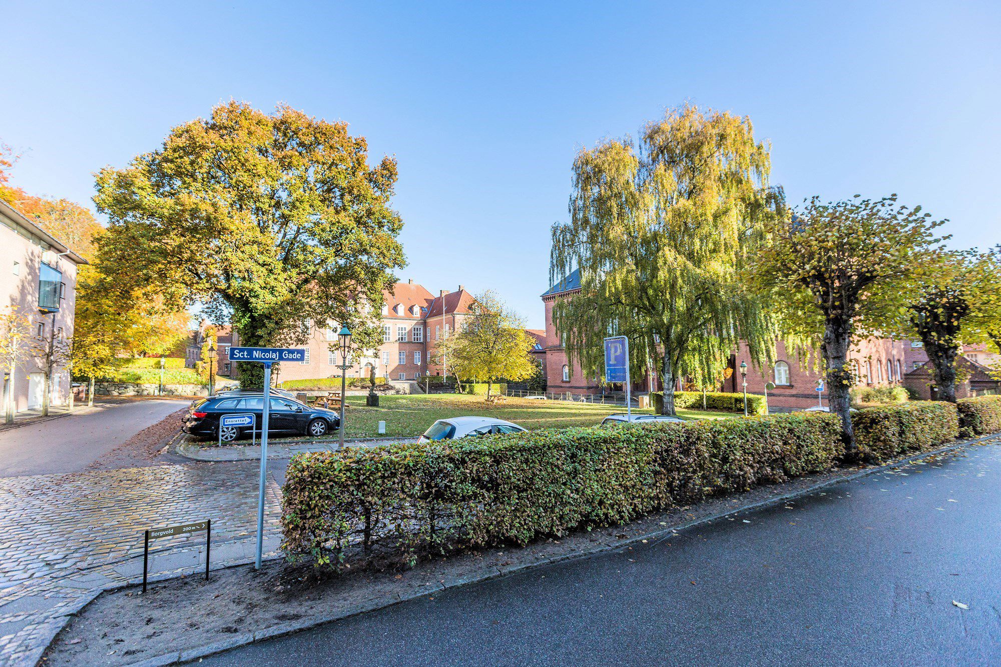 Stænderpladsen i efterårsfarver