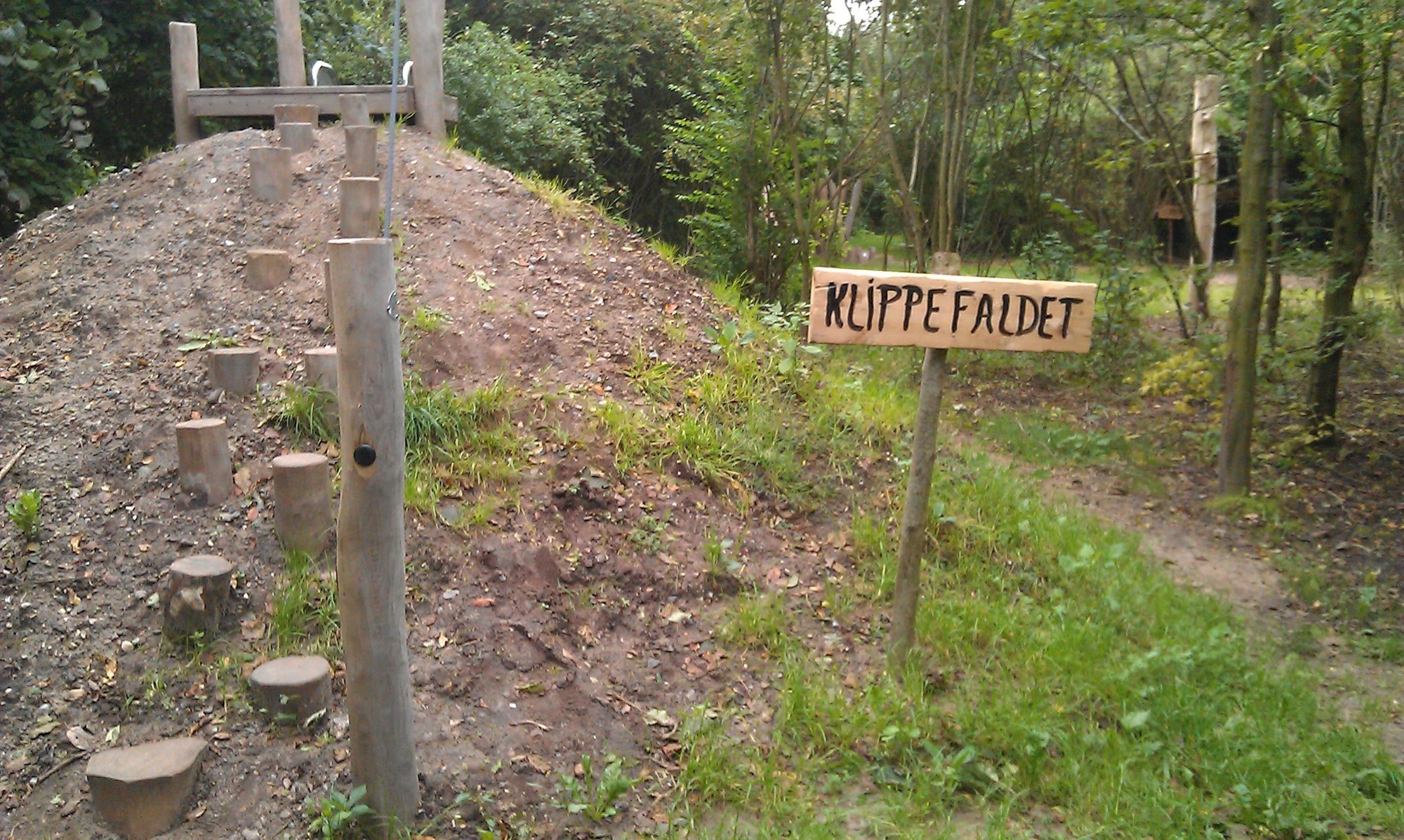 Legeplads i Landbyparken Skringstrup 