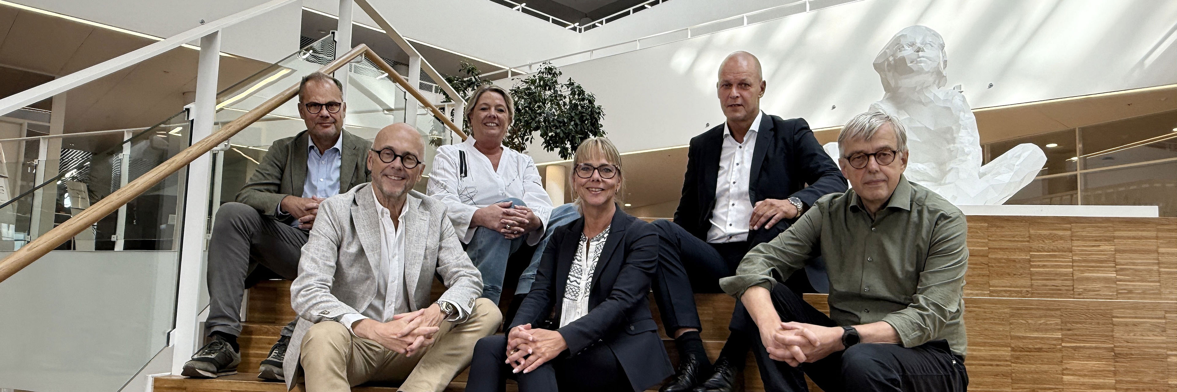 De 6 medlemmer af direktionen i Viborg Kommune