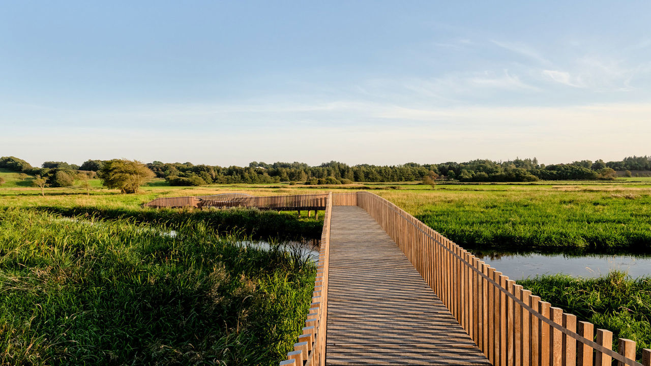 Træbro over Simested Å