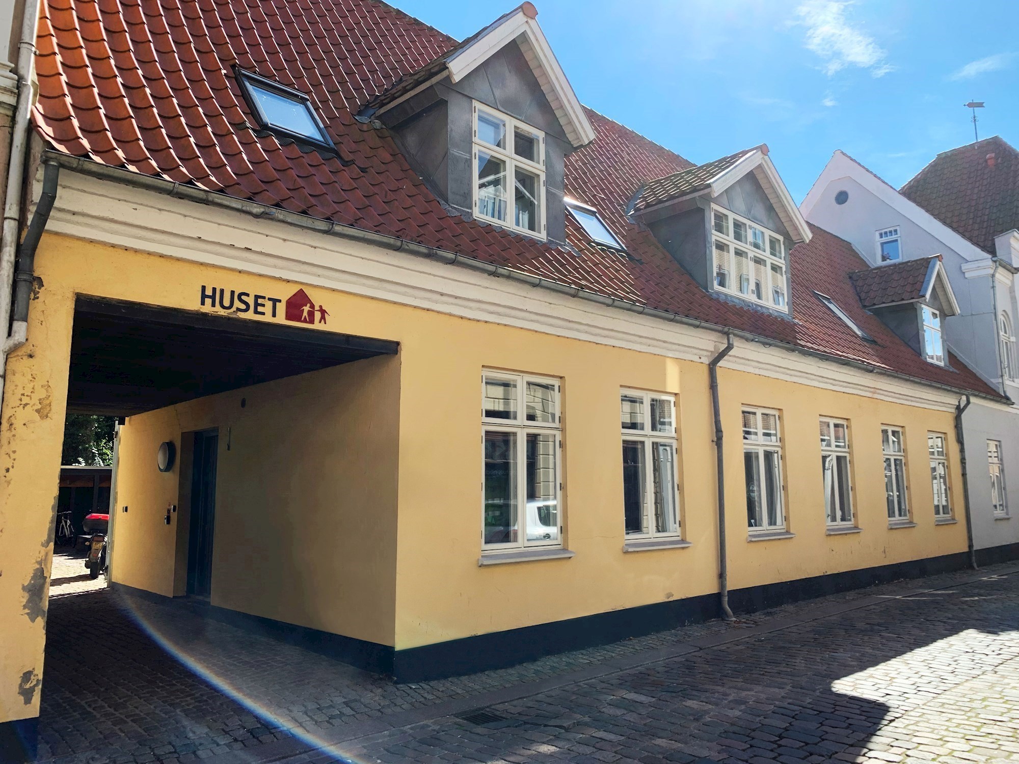 Husets facade