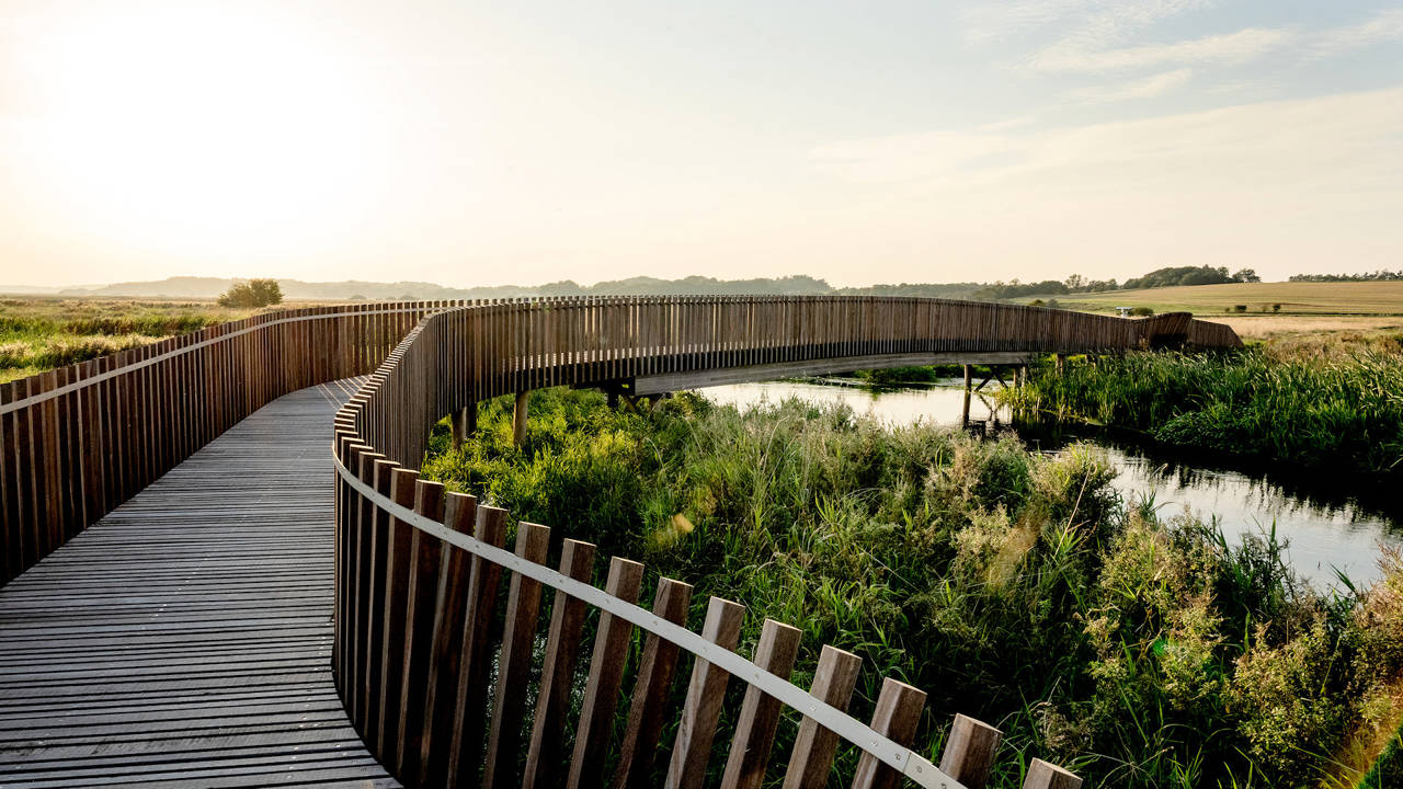 Træbro over Simested Å