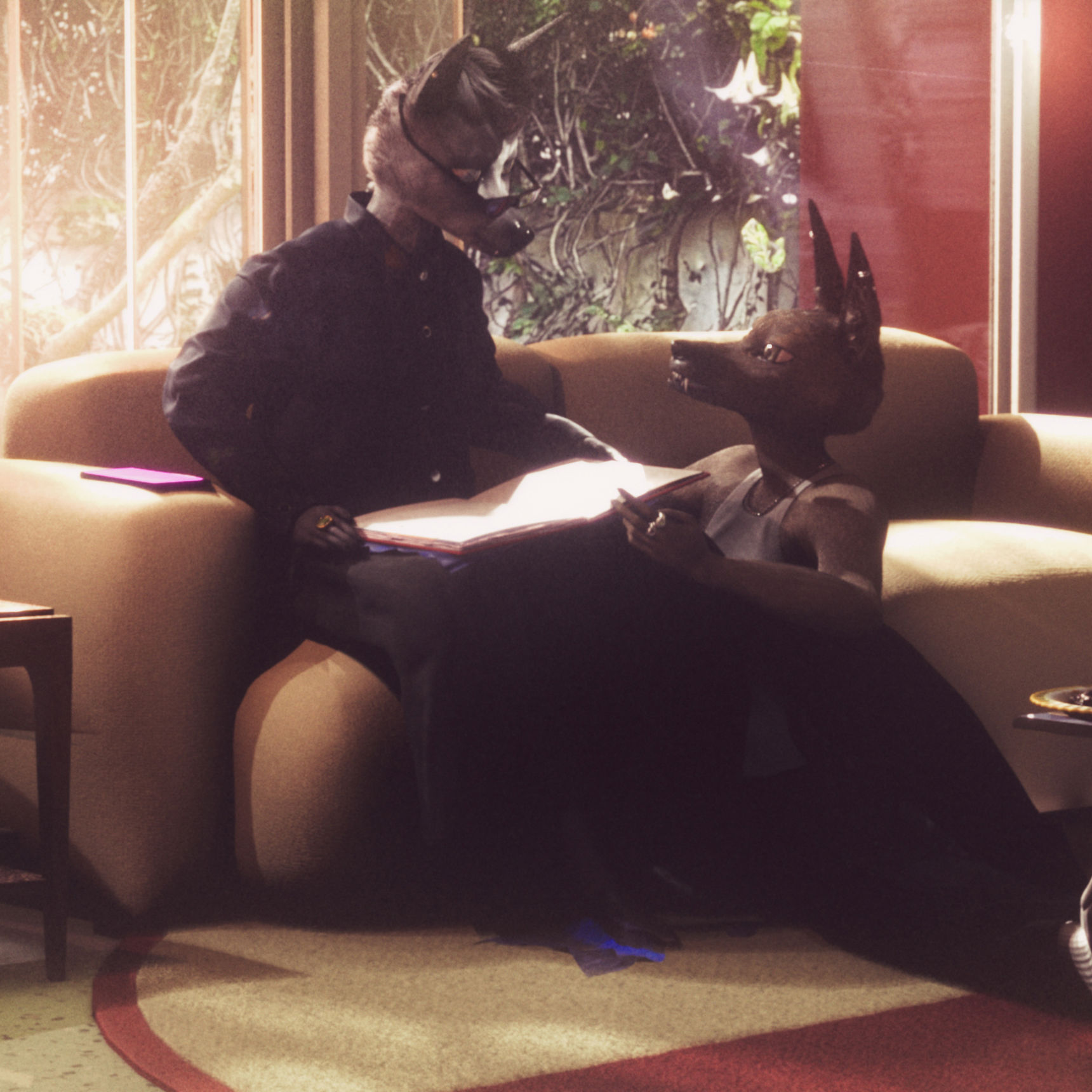 Billede fra dokumentarfilmen Bouchra