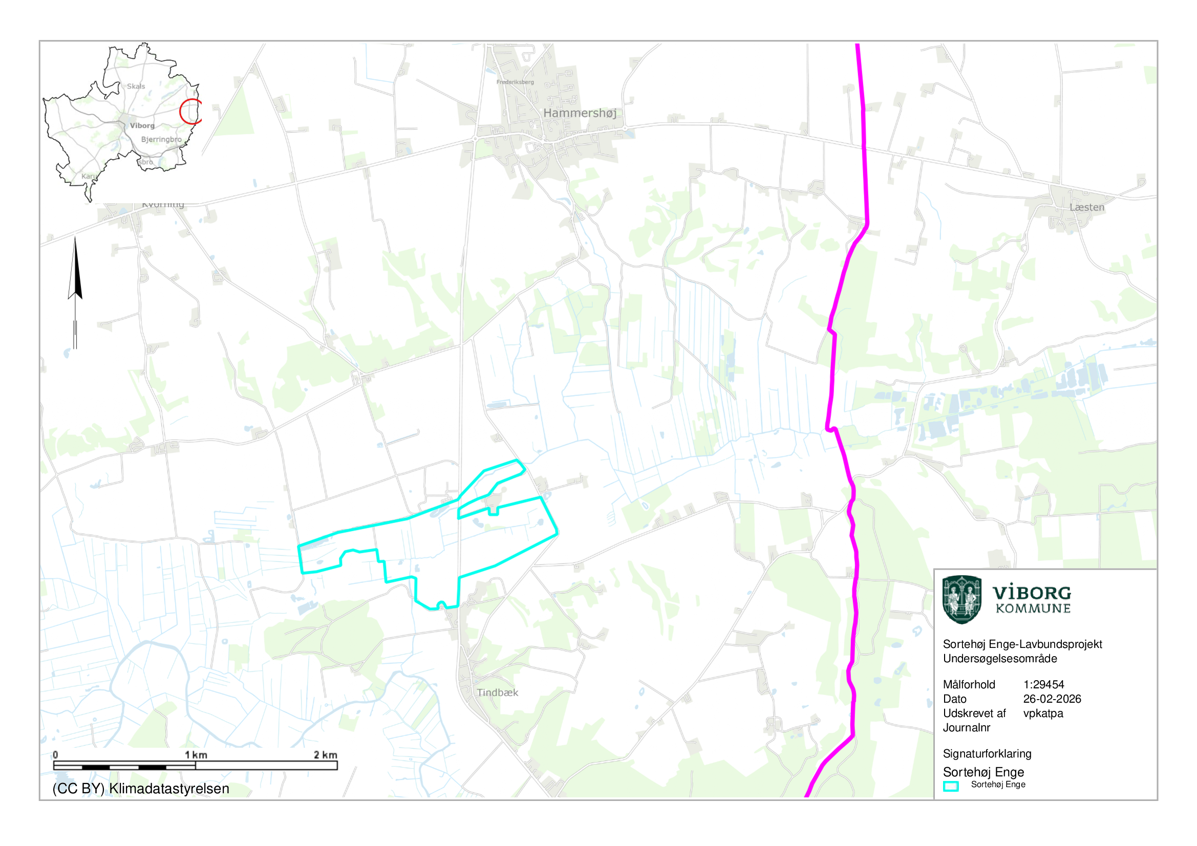 Sortehøj Enge - kort til hjemmeside