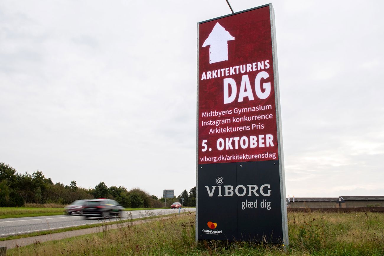 Digital skilt